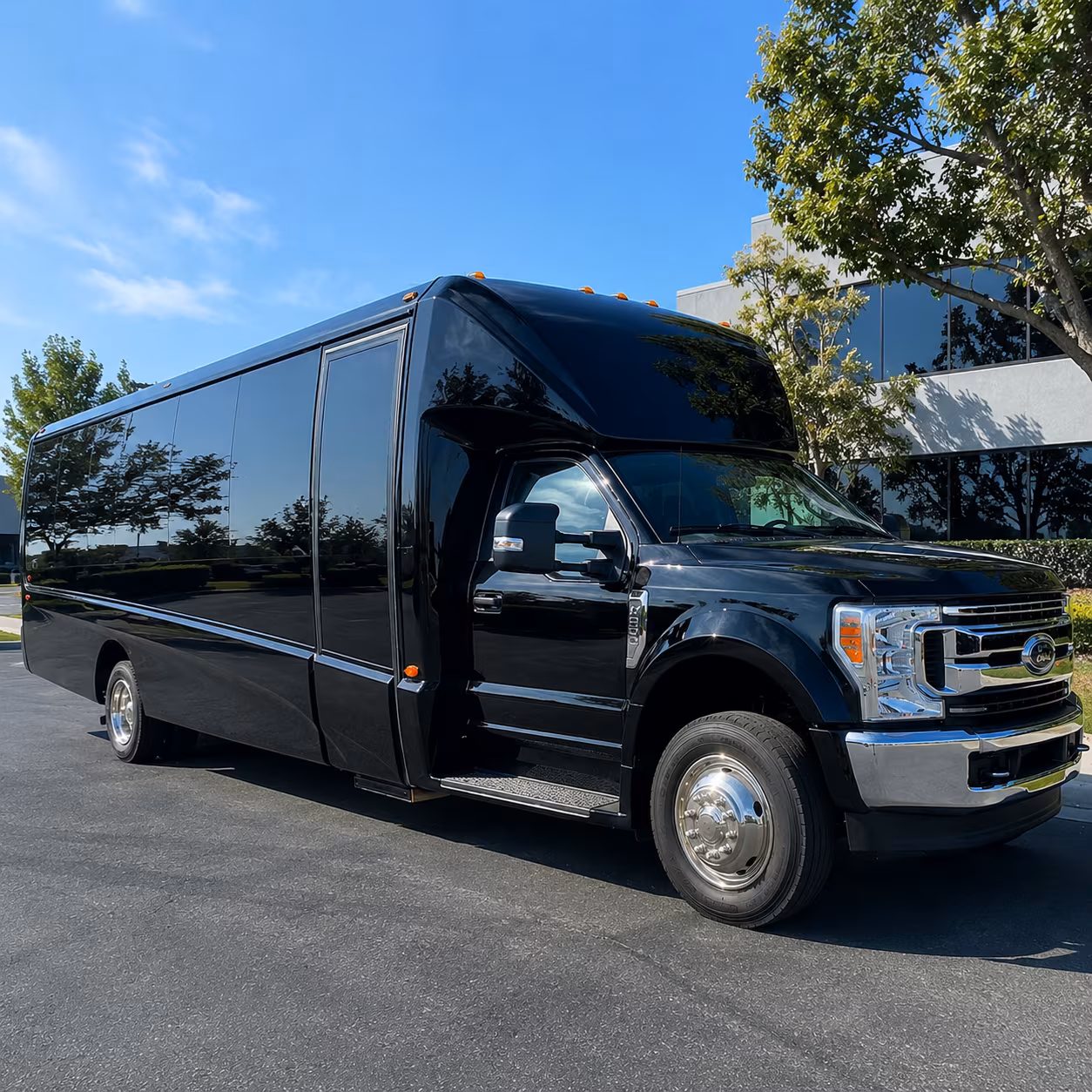 charter buses for large irvine prom groups and school events