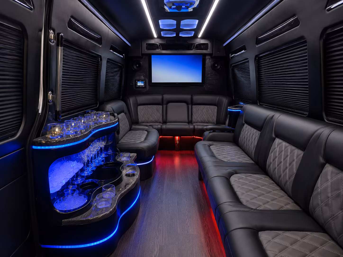 corporate airport transfer buses to and from john wayne airport sna