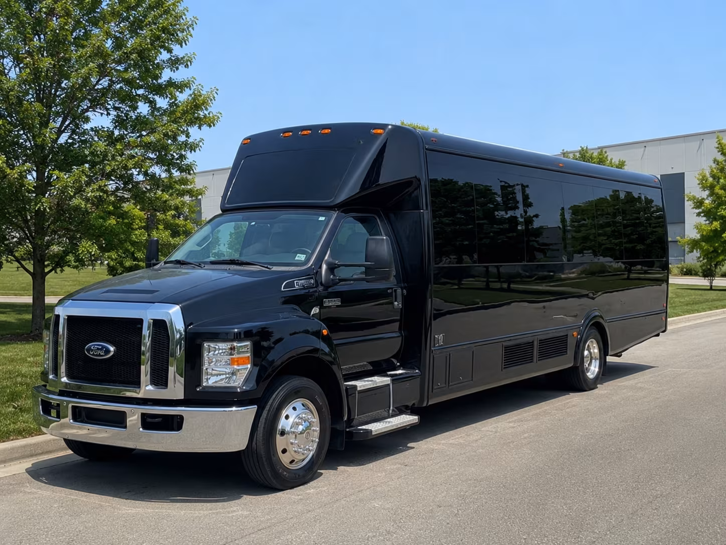 holiday party bus rental