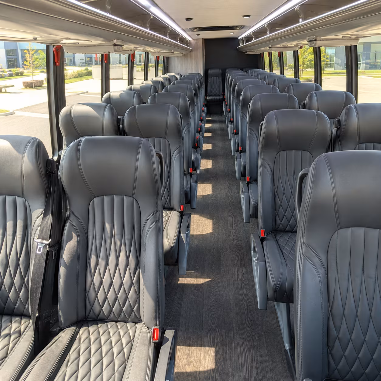 irvine 30 passenger minibus interior