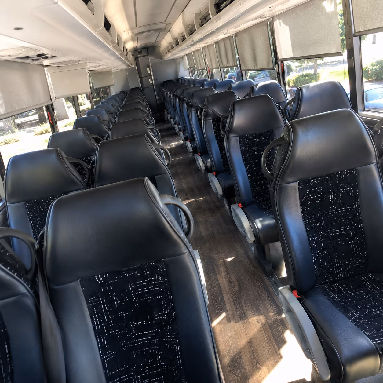 irvine bus rental service area
