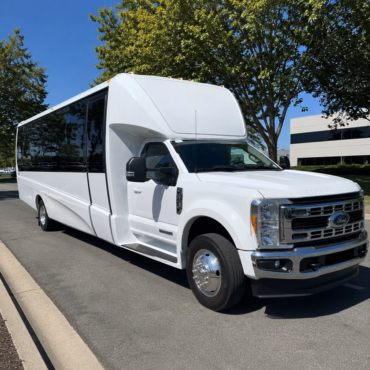 irvine corporate bus rentals for team building events and company outings