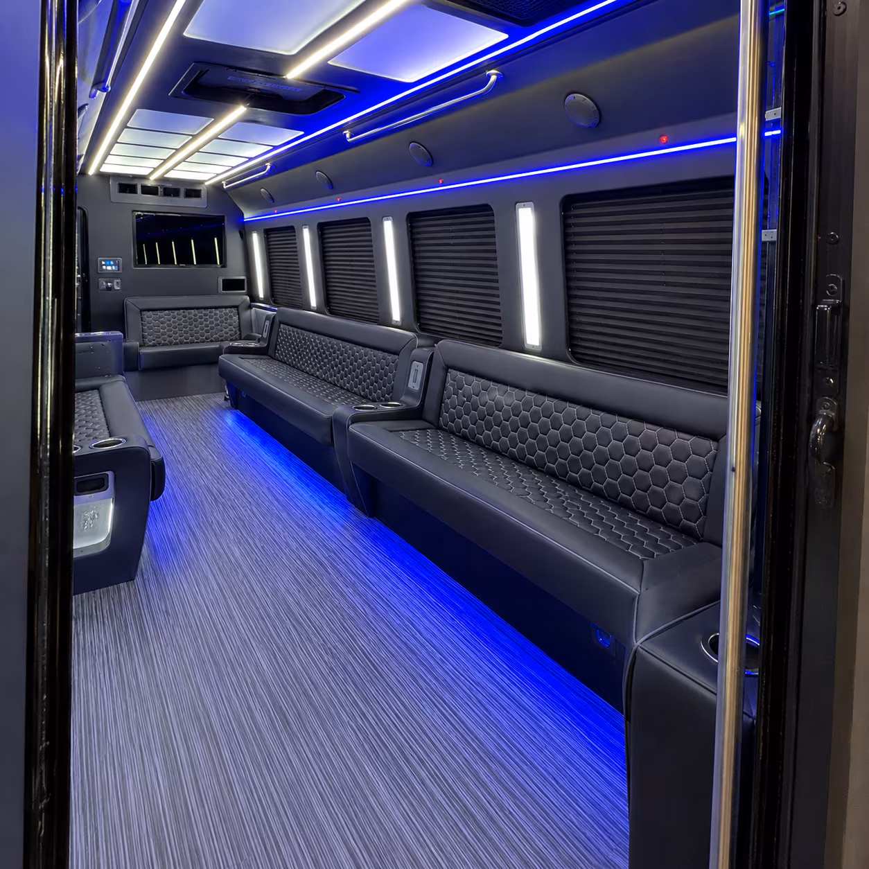 irvine party bus interior