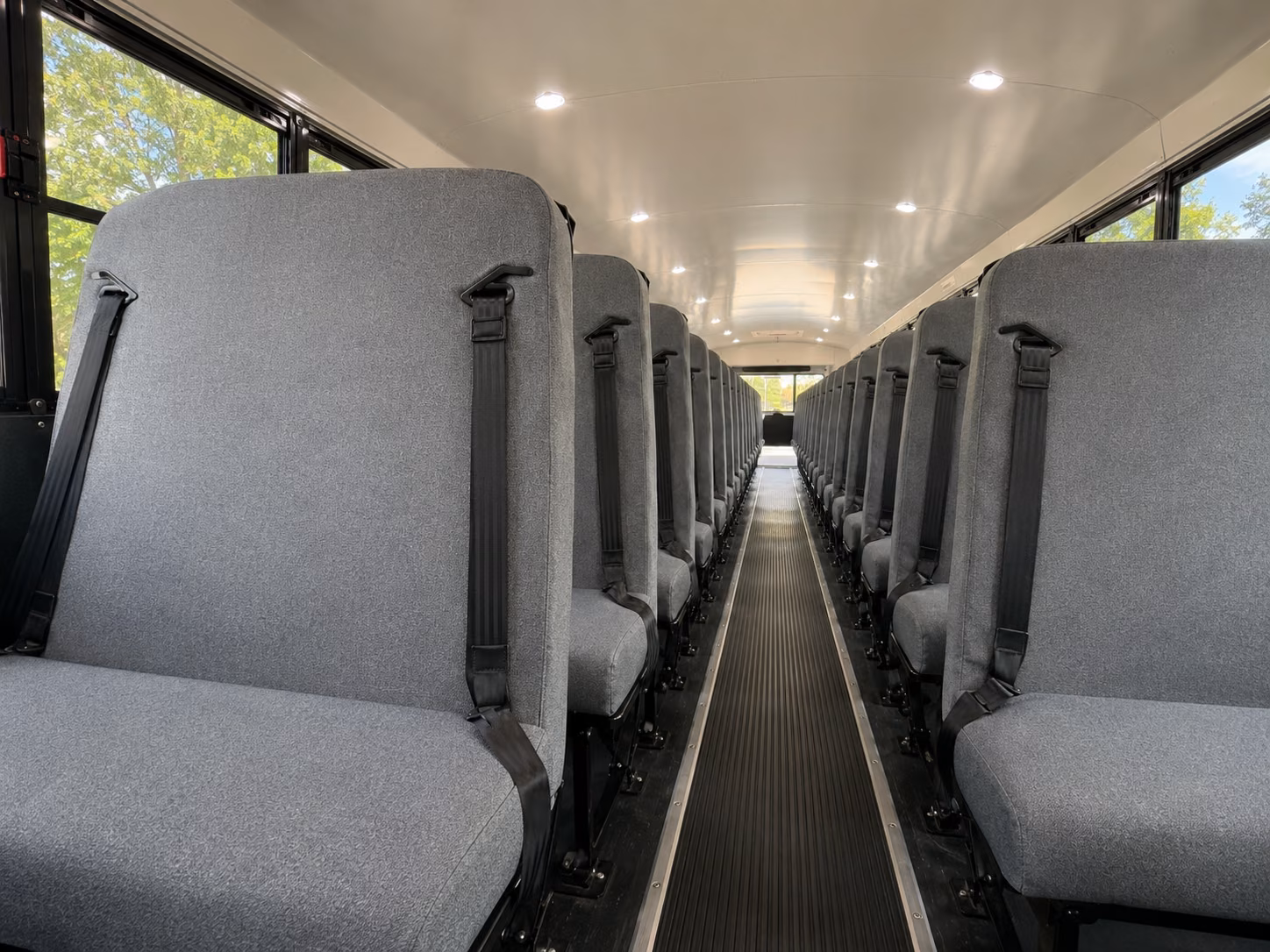 irvine school bus interior